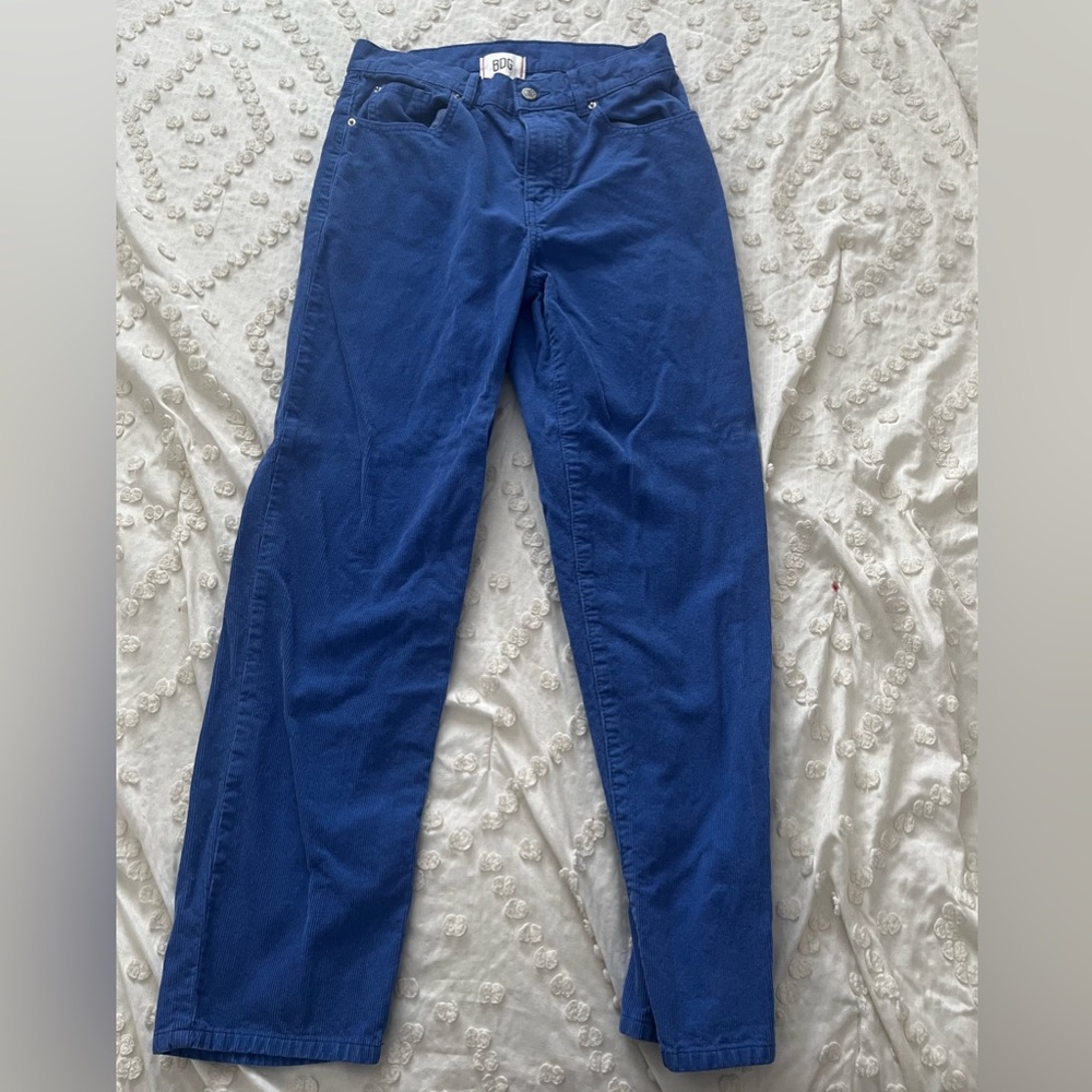 Blue corduroy pants BDG urban outfitters